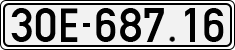 License plate of Vietnam, Cars