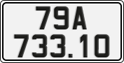 License plate of Vietnam, Cars