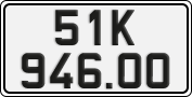 License plate of Vietnam, Cars