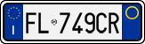 License plate of Italy, Cars (1994 year series)