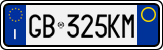License plate of Italy, Cars (1994 year series)