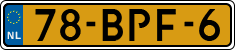 License plate of the Netherlands, Heavy Commercial Vehicles (1994 system)