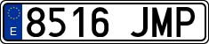 License plates of Spain, Ordinary (2000)