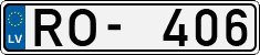 License plate of Latvia, Regular car plates