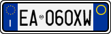 License plate of Italy, Cars (1994 year series)