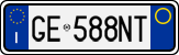 License plate of Italy, Cars (1994 year series)