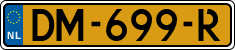 License plate of the Netherlands, Military