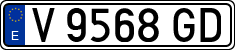 License plates of Spain, 1971 year series