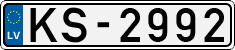 License plate of Latvia, Regular car plates