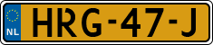 License plate of the Netherlands, Cars