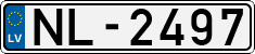 License plate of Latvia, Regular car plates