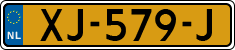 License plate of the Netherlands, Cars