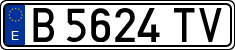 License plates of Spain, 1971 year series