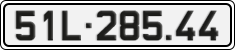 License plate of Vietnam, Cars