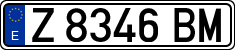 License plates of Spain, 1971 year series