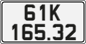 License plate of Vietnam, Cars