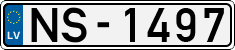 License plate of Latvia, Regular car plates