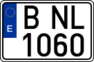 License plates of Spain, 1971 year series