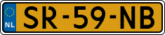 License plate of the Netherlands, Cars
