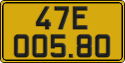 License plate of Vietnam, Commercial vehicles
