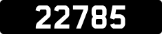 License plate of Guernsey, Regular plates