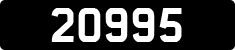 License plate of Guernsey, Regular plates