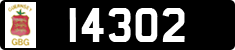 License plate of Guernsey, Regular plates
