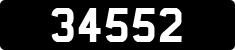 License plate of Guernsey, Regular plates