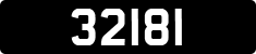 License plate of Guernsey, Regular plates