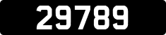 License plate of Guernsey, Regular plates