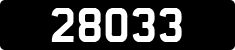 License plate of Guernsey, Regular plates