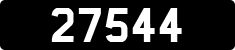 License plate of Guernsey, Regular plates