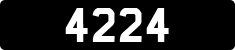 License plate of Guernsey, Regular plates