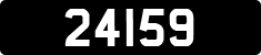 License plate of Guernsey, Regular plates