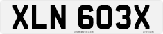 License plate of the United Kingdom, 1963 year system