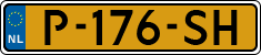 License plate of the Netherlands, Cars
