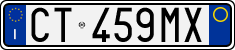 License plate of Italy, Cars (1994 year series)
