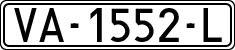License plates of Spain, 1971 year series