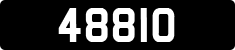 License plate of Guernsey, Regular plates