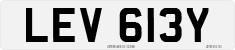 License plate of the United Kingdom, 1963 year system