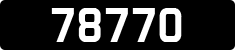 License plate of Guernsey, Regular plates
