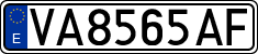 License plates of Spain, 1971 year series