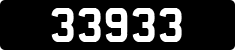 License plate of Guernsey, Regular plates