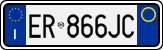 License plate of Italy, Cars (1994 year series)