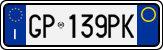 License plate of Italy, Cars (1994 year series)