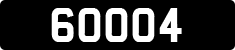 License plate of Guernsey, Regular plates