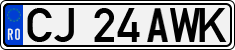 License plate of Romania, Regular plates