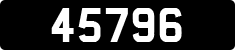 License plate of Guernsey, Regular plates
