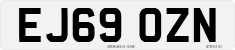 License plate of the United Kingdom, 2001 year system