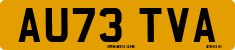 License plate of the United Kingdom, 2001 year system